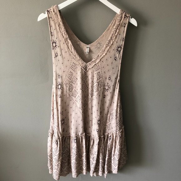 Free People Other - Free People Tunic Dress Nightgown Size M